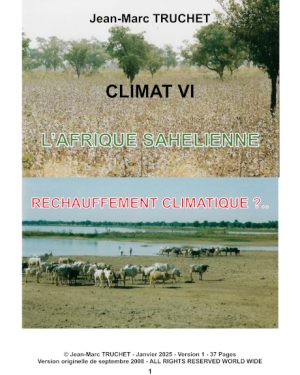 CLIMAT 6 - AFRIQUE SAHELIENNE ET LE CLIMAT