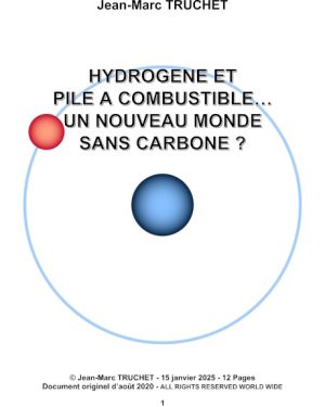HYDROGENE ET PILE A COMBUSTIBLE